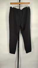 Quince Womens Supersoft Fleece Joggers Black Pants M