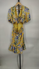 Heartloom Women Muna Dress Basic Sleeved Yellow M