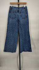 Favorite Daughter Women The Oliver Ultimate Baggy Wide Leg Pants Blue 26