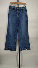 Favorite Daughter Women The Oliver Ultimate Baggy Wide Leg Pants Blue 26