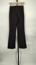 Olivia Women Emiko Sper Skny Cf Slit Hw Pants Black 2