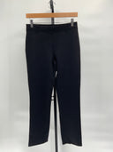 Quince Womens Ultra-Stretch Ponte Straight Leg Pants - 28" Black S