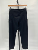 Quince Womens Ultra-Form High-Rise Pocket Legging Black Leggings L