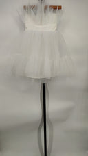 Katie May Women Ellee Mini Dress Basic Sleeved White XS