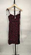 Lovers And Friends Women Roxbury Midi Dress Basic Sleeved Black S