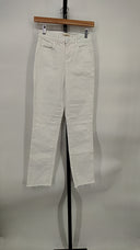 L'Agence Women Draya High Rise Slim Straight Walk Off Jeans White 24