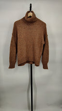 Line & Dot Women Parker Sweater Sleeved Top Brown S