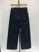Quince Womens Bella Stretch Wide Leg Jeans - 30" Black 27