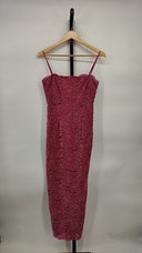 Saylor Women Uri Dress Basic Sleeved Pink XS