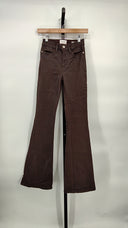 Frame Women Le High Flare Jeans Brown 24