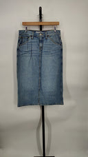 RE/DONE Women's Originals Low Rider Midi Skirt Vintage Flow Basic 26