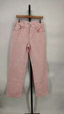 Re/Done Women Originals Loose Long Jeans Pink 25
