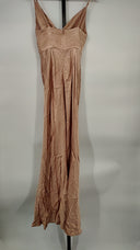 Shona Joy Women La Lune Cross Draped Maxi Dress Basic Sleeved Pink 4