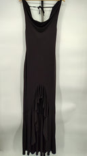 Lovers And Friends Women X Anja Dujakovi? Reba Gown Basic Sleeved Dress Black S