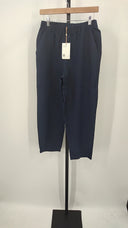 Quince Womens 100% European Linen Pants - 25" Deep Navy S