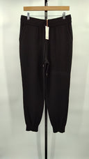 Quince Womens Mongolian Cashmere Sweatpants Black Pants M