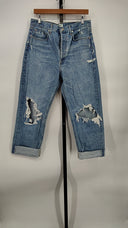 Agolde Women 90s Mid Rise Loose Fit Jeans Blue 26