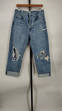 Agolde Women 90s Mid Rise Loose Fit Jeans Blue 26