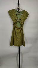 House Of Harlow 1960 Women X Revolve Amelia Mini Dress Basic Sleeved Green XS