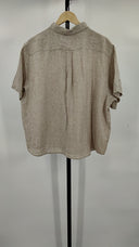 Quince Women's 100% European Linen Shorts Pajama Set Flax XL