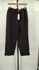 Quince Womens 100% European Linen Pants - 25" Black S