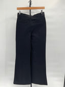 Quince Womens Ultra-Stretch Ponte Flare Leg Pants - 30" Black S