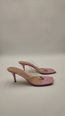Gianvito Rossi Women Pink Lotus 70 Heeled Sandal 40