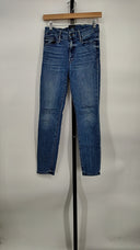 Mother Women The Looker Ankle Jeans Blue 25