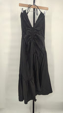 L'Academie Women Stanza Midi Dress Basic Sleeved Black L