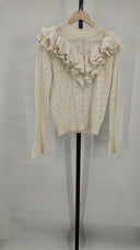 Tularosa Women Manny Sweater Sleeved Top White XS