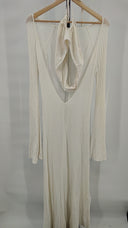 Lpa Women Jorryn Maxi Dress Basic Sleeved White L
