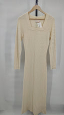 Sancia Women Reyna Dress Basic Sleeved White S