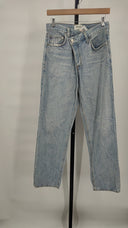 Agolde Women Criss Cross Upsized Jeans Blue 25