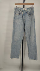 Agolde Women Criss Cross Upsized Jeans Blue 25