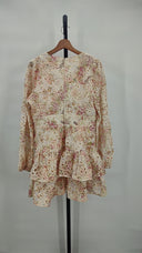 Line & Dot Women Meadow Mini Dress Pink L