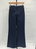 Quince Womens Ultra-Stretch Ponte Flare Leg Pants - 30" Navy XS