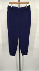 Quince Womens Mongolian Cashmere Sweatpants Navy Sleeved Top L