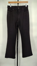 Quince Womens Luna Stretch Flare Jeans - 32" Black 29