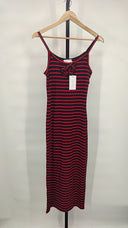Lovers And Friends Women Carmen Midi Dress Basic Sleeved Red S