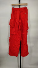 Ser.O.Ya Women Alba Ruched Cargo Pants Orange XS