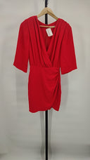 Amanda Uprichard Women Demetra Dress Red XS