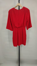 Amanda Uprichard Women Demetra Dress Red XS