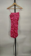 Olivia Women Cruz Mini Dress Basic Sleeved Pink 2