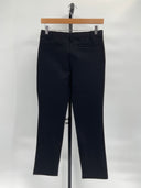Quince Womens Ultra-Stretch Ponte Straight Leg Pants - 28" Black S