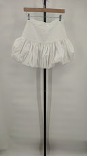 Caroline Constas Women Reina Mini Skirt Basic White XS