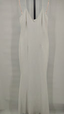 Katie May Women Bambi Gown Basic Sleeved Dress White 8