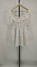 For Love & Lemons Women Magnolia Mini Dress White XS