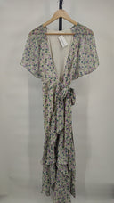 Astr The Label Women Adella Dress Green M