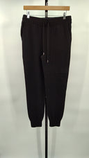 Quince Womens Mongolian Cashmere Sweatpants Black Pants S