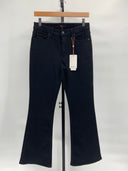 Quince Womens Luna Stretch Flare Jeans - 30" Black 27